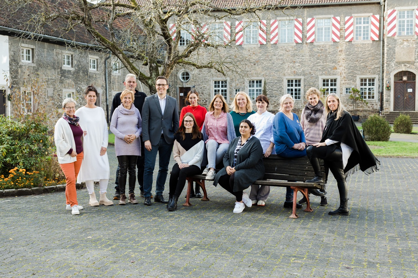 Mitarbeiterteam der Fachklinik Gut Zissendorf in Hennef